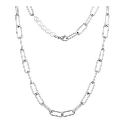 Freelook Ženska srebrna ogrlica od hirurškog Čelika ( frj.3.6048.1 ) Slike