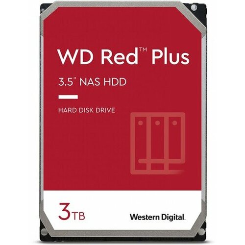 Western Digital Red Plus NAS 3TB WD30EFZX (CMR) hard disk Cene