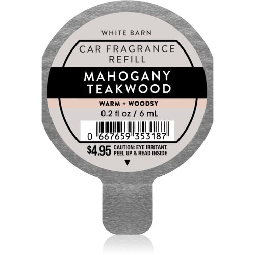 Bath & Body Works Mahogany Teakwood dišava za avto nadomestno polnilo 6 ml Cene