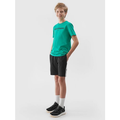 4f Boys&amp;#039; Tracksuit Shorts - Deep Black Slike
