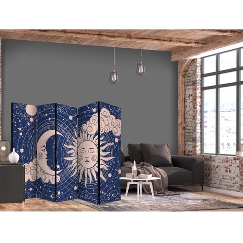  Paravan - Cosmic Harmony - Illustration of the Sun and Moon on a Navy Background 225x172 Akustični Cene