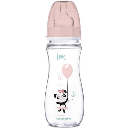 Canpol babies fla&amp;scaron;ica exotic animals pink 300ml Slike