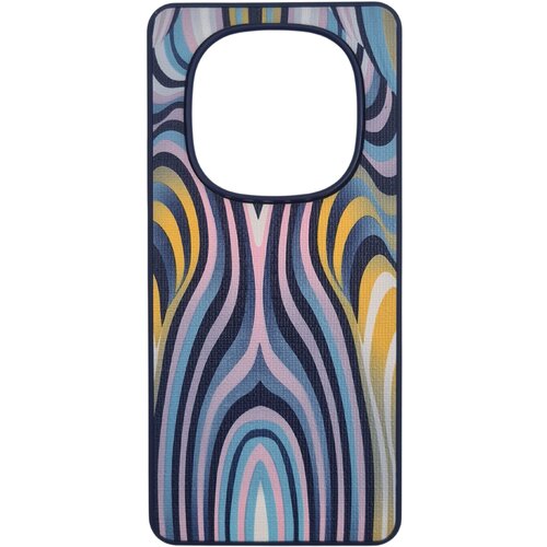  futrola textile print za xiaomi redmi note 14 pro plus plava Slike
