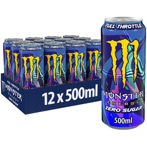 Monster Full Throtle Zero Sugar 0,5l / 12 limenka XXL Slike