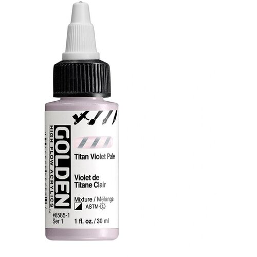  GOLDEN High Flov akrilna boja 30 ml | 8585 Titanium Purple Light Slike