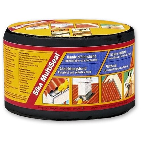 Sika Mutiseal Samolepljiva bitumenska zaptivna traka, 10cmx10m Slike