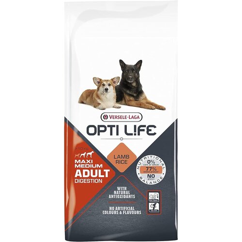 Versele-laga Versele Laga Opti Life Hrana za pse, Jagnjetina i pirinač, 2,5 kg Slike