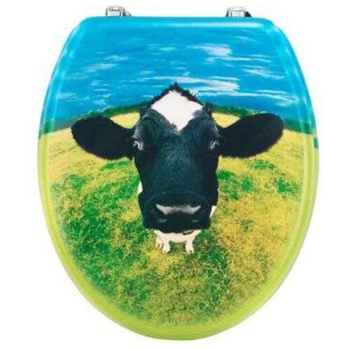 Conart wC daska cow, lakirani medijapan Slike