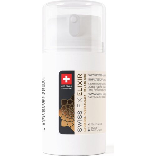 Swiss FX CBD balzam za noge s sivko - 75 ml Cene