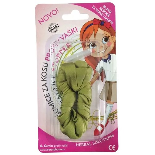 HERBAL Gumica Za kosu protiv va&amp;scaron;ki i gnjida, 1 komad Slike