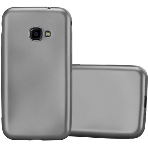 Cadorabo Case, združljiv s Samsungom v kovinsko sivi - za&amp;scaron;čitni pokrov iz fleksibilnega silikona TPU, (20585907) Slike