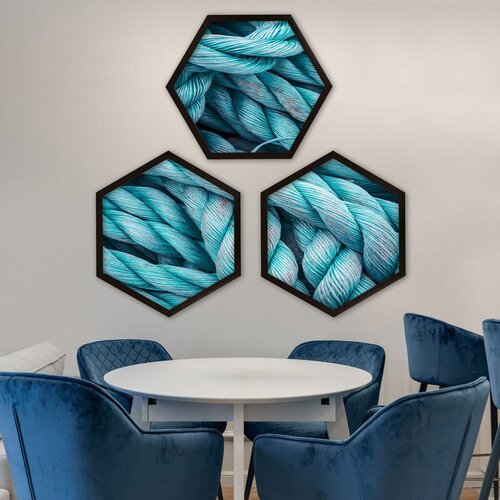 Wallity Uokvirena slika 6GEN262573, 35x35 cm, 3 dijela Cene