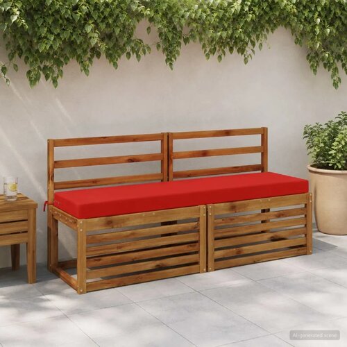  Jastučić za klupu SOEST 100% poliester Crvena 160 x 40 x 8 cm - Crvena 160 x 40 x 8 cm Poliester Cene