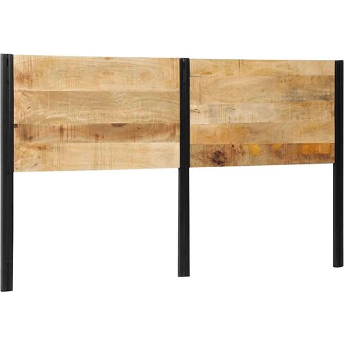 VidaXL uzglavlje 180 cm puno drvo mango i željezo Slike