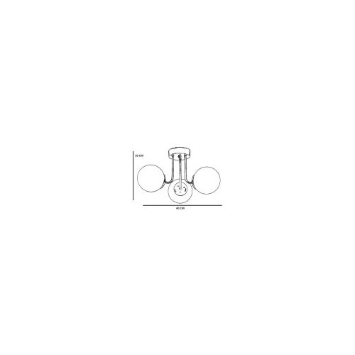 Opviq pablo 3 Lü siyah Füme Camlı avize blackfume chandelier Cene