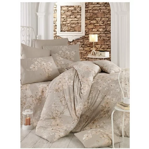Pearl Home posteljina za bračni krevet s plahtom Mika, 200 x 220 cm