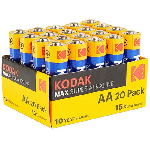 Kodak Baterija Max Super AA-LR, 20 kosov Cene