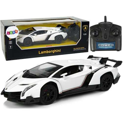 Licencirani auto na daljinsko upravljanje 1:24 Lamborghini Veneno 2.4 G - bijeli Cijene