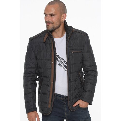 Dewberry M8640 MEN&amp;#039;S COAT-ANTHRACITE Slike