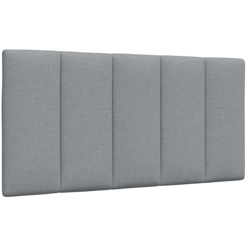  Okvir kreveta bez madraca Hanko svjetlosivi 100x200 cm od tkanine Slike