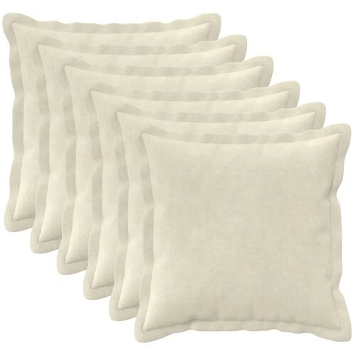  Jastuk s jastukom HOUTEN 6 kom. Krem Mikrofibra Flis - Krem 30 x 30 cm 6 Cene