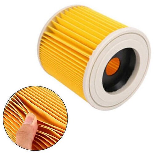 INORCO Elemento de filtro de cartucho Filtro de cartucho de lstic kompatibilen Karcher WD WD2 WD3 Series Wet&Dry Vac Aspirator 11,5x8x12cm, (22018549) Cene