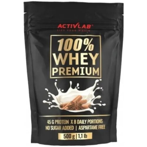 ACTIVLAB 100% Whey Premium proteini z okusom cimeta (500 g) Cene