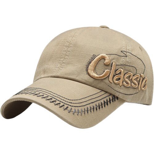 INF Retro bejzbolska kapa iz jeansa za prosti čas Beige, (21543963) Slike