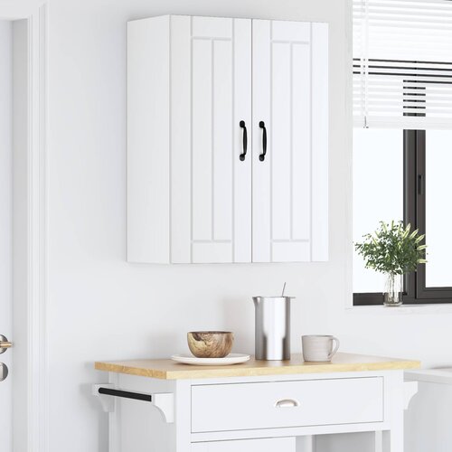  Ormar za Zid Lucca 2 pcs Bijela 30 x 31 x 80 cm Slike