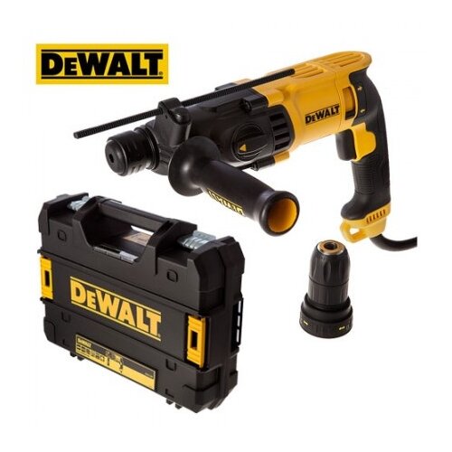 Dewalt elektro pneumatski čekić SDS+ 800W brzostezna glava D25134K Slike