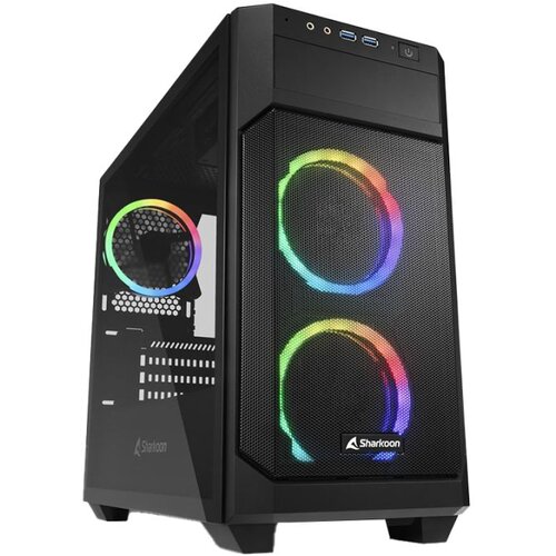 Sharkoon V1000 mATX RGB okno gaming črno ohi&scaron;je Cene