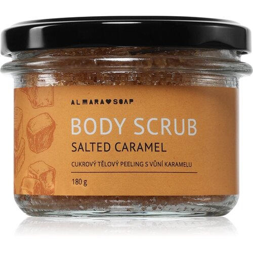 Almara Soap Body Scrub sladkorni piling za telo Salted Caramel 180 g Cene