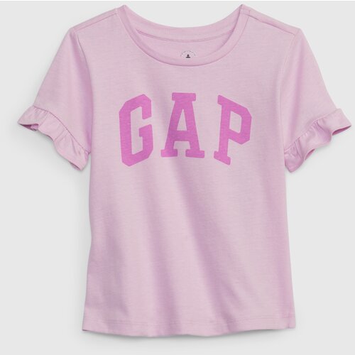 GAP Children's T-shirt with logo and ruffles - Girls Cene