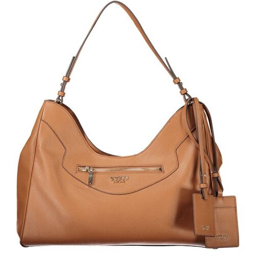 Guess Jeans Antonia ženska torba za rame 38x29x10 cm konjak Slike