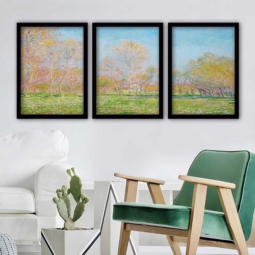 Wallity Set uramljenih slika 3SC_UN3896329, 3 Dela Cene