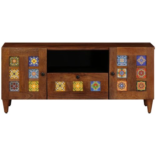  ormar s ladicama Orah 105 x 33 x 46 cm Čvrsto drvo manga Slike