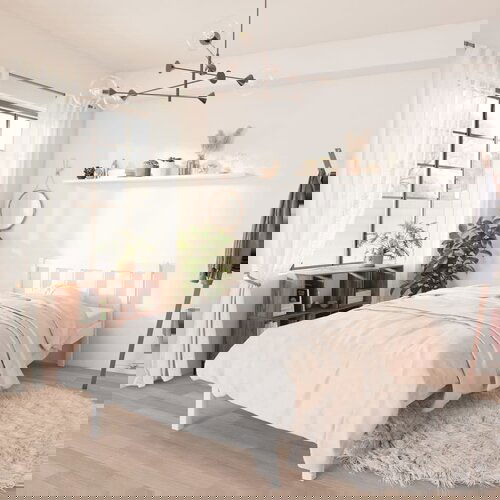 The Living Store Posteljni okvir bel iz trdne borovine 90x200 cm - Posteljni Okvir, (21524020) Slike