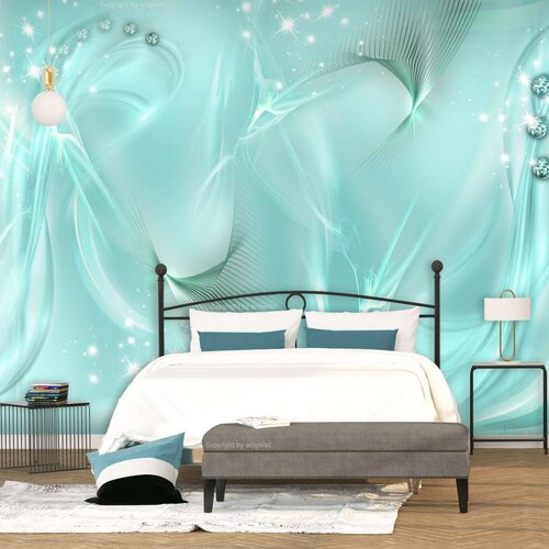  Samoljepljiva foto tapeta - Enchanted Turquoise 147x105 Slike