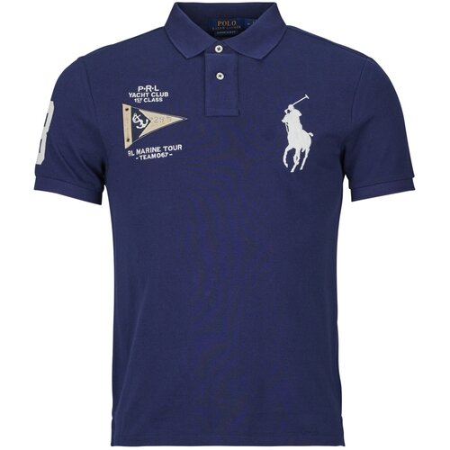 Polo Ralph Lauren Polo majice kratki rokavi Polo Big Pony Custom Slim Fit Slike