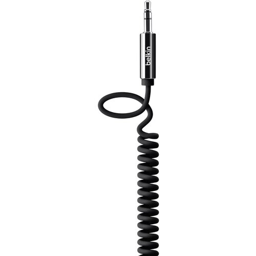 Belkin 3.5mm coiled Aux 1.8m In Black Slike