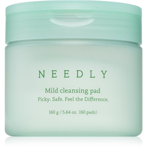 NEEDLY Mild Cleansing Pad blazinice za odstranjevanje ličil za popolno čiščenje obraza 60 kos Cene