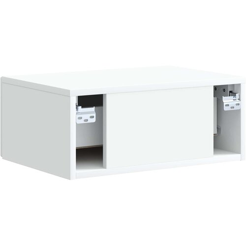  Noćni ormarić za montažu na zid Zidne Bijela 49 x 34,5 x 20 cm Slike