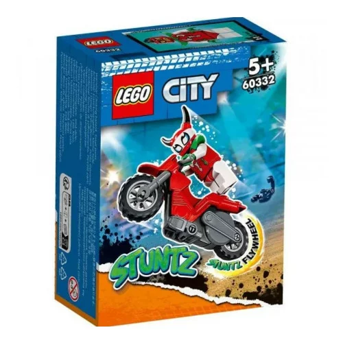 Lego ® city kaskaderski motor lahkomiselne škorpijonke 60332
