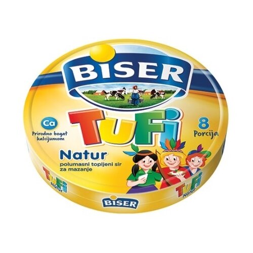 Mlekoprodukt Topljeni sir BISER Tufi trouglići 140g Cene