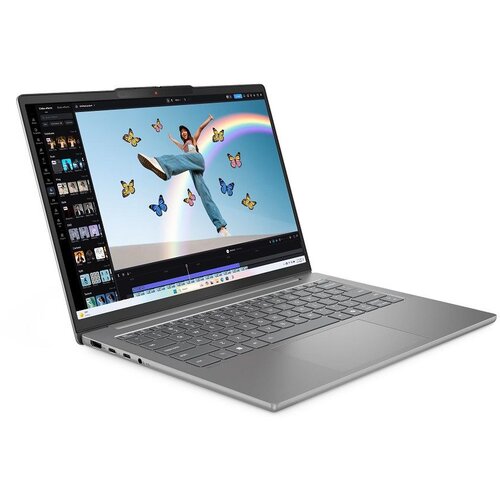 Lenovo IdeaPad Slim 5 14ARP10 (Luna Grey, Aluminium) Ryzen 7 7735HS 8-Core 3.2-4.75GHz/20MB 32GB 1TB-NVMe-SSD 14" WUXGA (1920x1200) IPS 300n 45%NTSC AG WC-1080p+IR-ToF-PS Radeon 680M Graphics Backlite WiFi6 A/X HDMI BT5.2 Backlite Batt-60Wh DOS 1.47kg Cene