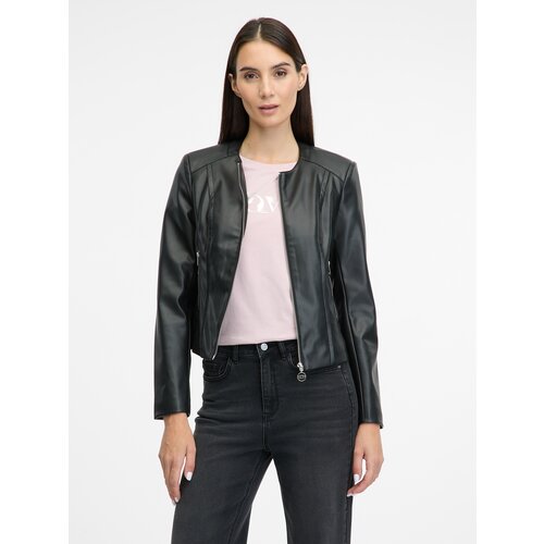 Orsay Black women's leather jacket - Women's Cijene