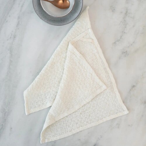 Linen Tales Lanena kuhinjska krpa 2 kom 26x26 cm Undyed &amp;ndash; Slike