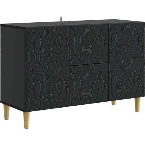 vidaXL Kreveta Crna 89 x 34 5 x 60 cm Konstruirano drvo - Crna Cijene