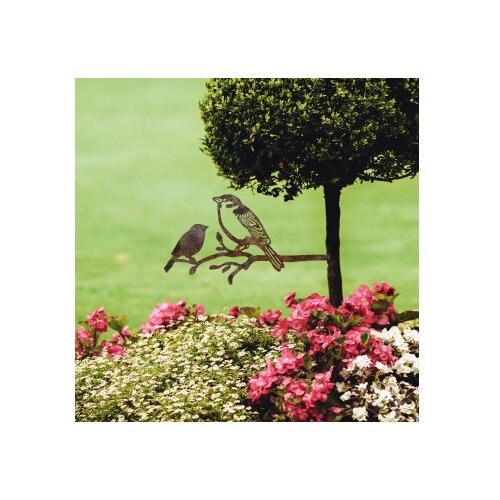 Wallxpert Dekorativna figura Bird On The Branch 02, 40x20 cm, 1.5 mm Slike