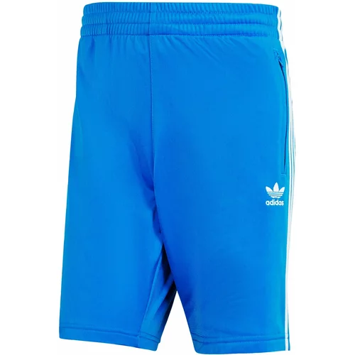 Adidas Športne hlače 'Adicolor' modra / bela